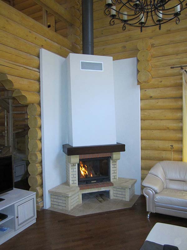 каминная облицовка polo (углоая)