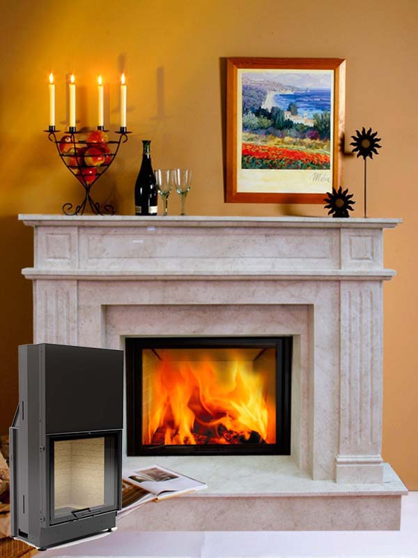 камин кандада с топкой пс 7363