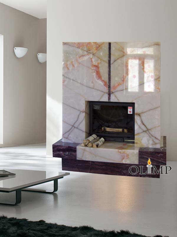 облицовки камина в гостиной патриция