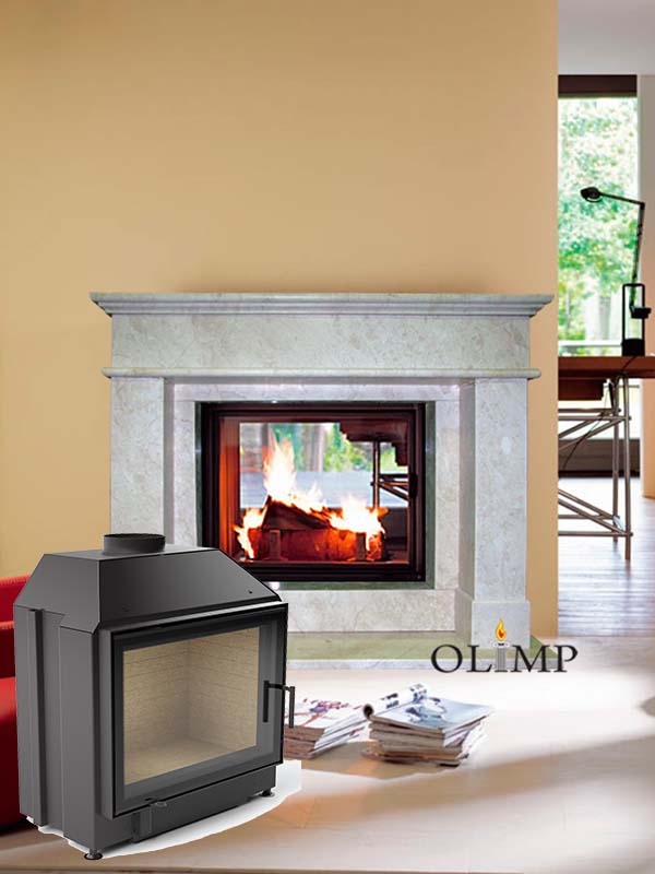 камин альбатрос с топкой астов пс 800, комплект