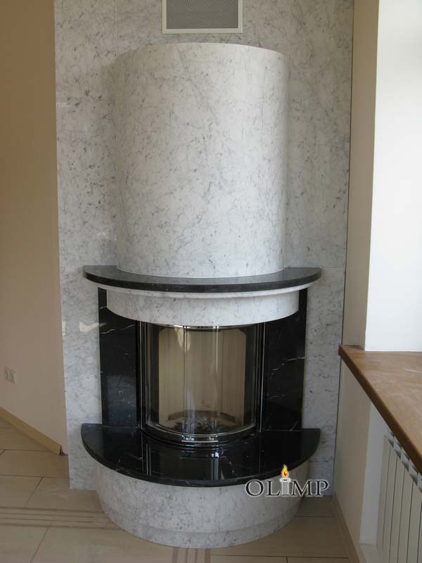 камин панорамный нерон