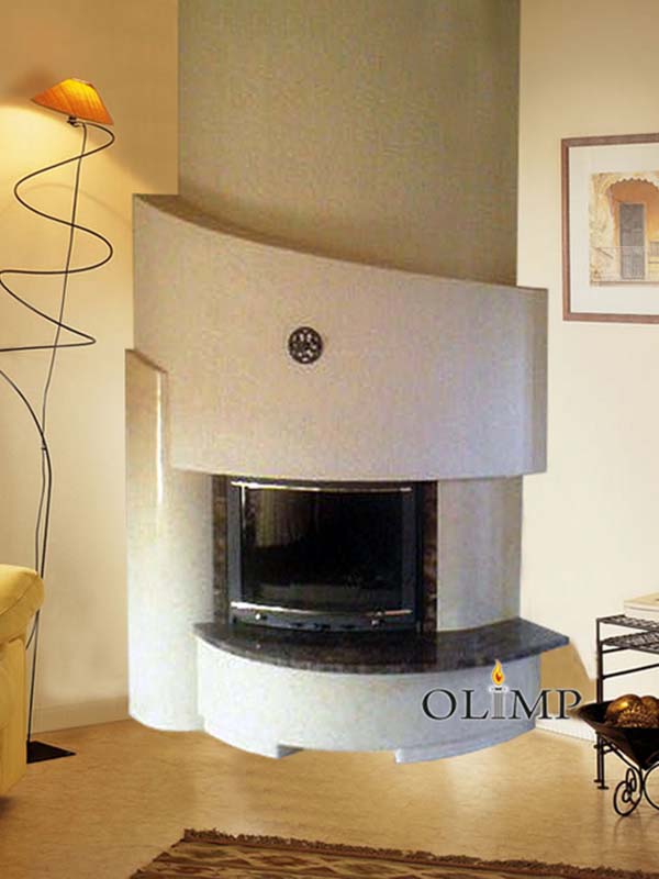 угловой камин соня