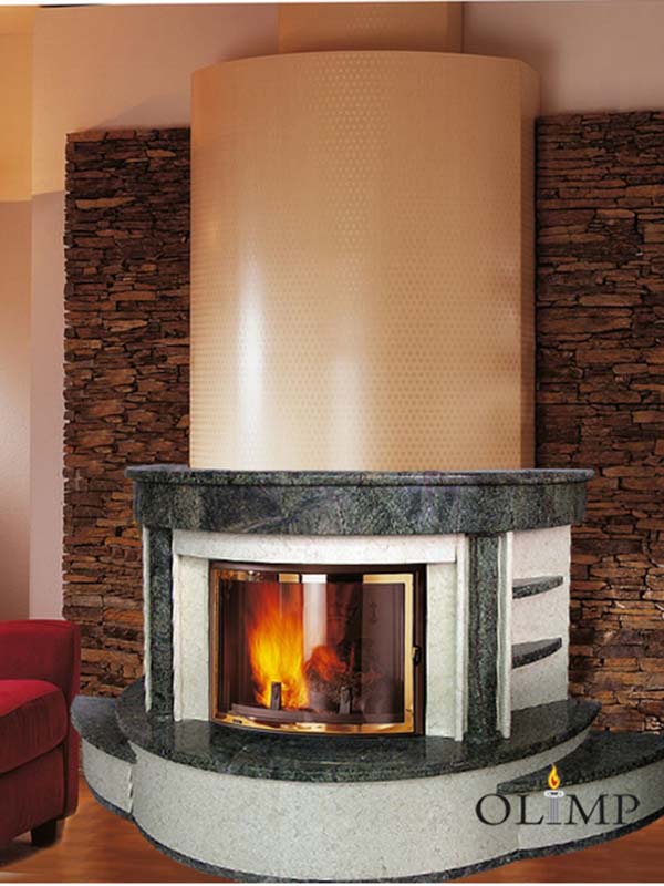 современная облицовка камина юпитер 2